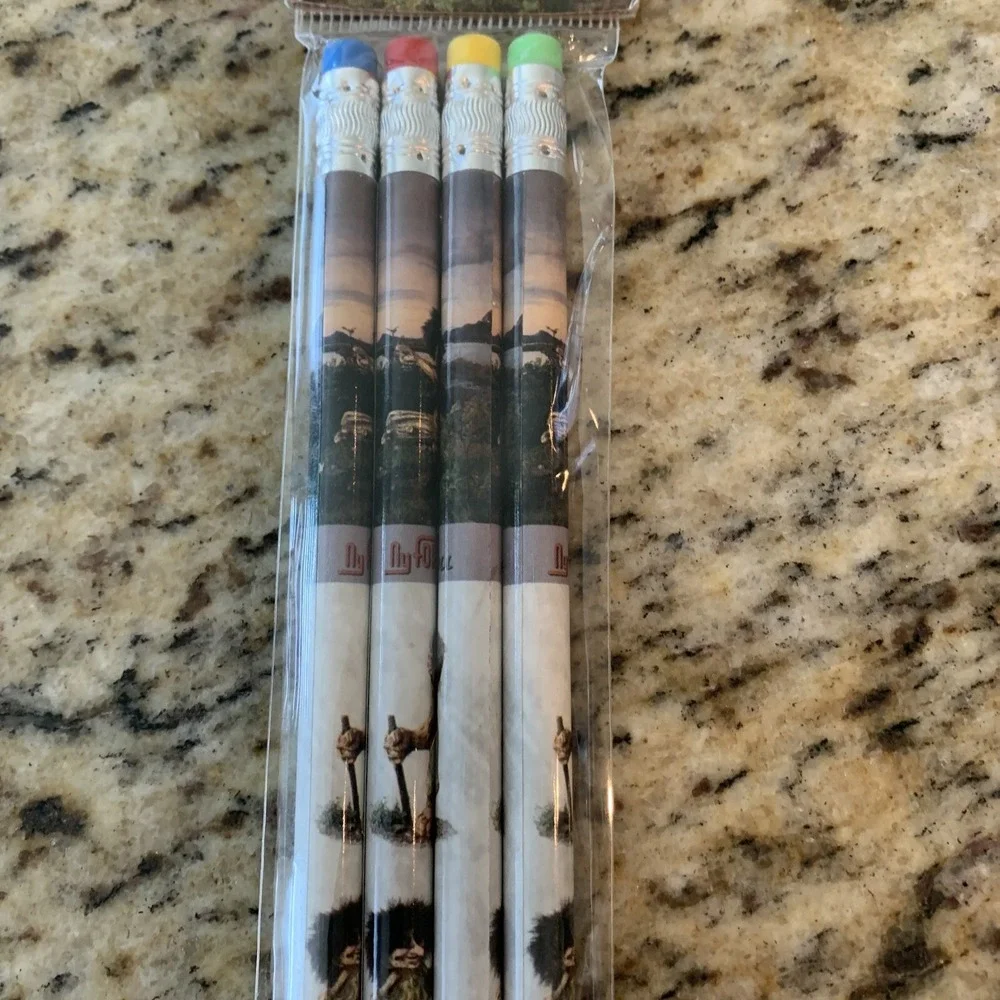 Ny‎ Form Norway Troll Pencils Package Of 4 New